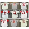 guanghong Throwback ERIC DAVIS Maillot de Baseball Rouge PETE ROSE BARRY LARKIN CESAR GERONIMO DEION SANDERS DAVE PARKER FRANK ROBINSON GEORGE FOSTER LEO Rare