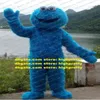 Longue fourrure Elmo Monster Cookie mascotte Costume adulte personnage de dessin animé tenue costume activités à grande échelle hilarant drôle CX2006195y