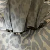 Robe imprimée léopard de créateur pour femmes, robe portefeuille Sexy avec ceinture, Camisole, jupe de fête
