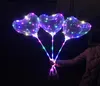 Dekoracja imprezy w kształcie serca LED duży rozmiar balon bobo z 138 -calowym holownikiem Valentine039s Day String Light