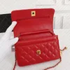 Designerskie torby torby na ramię luksusowe torebki torby łańcuchowe WOC WOMNE Modne Cross Body Cross Totes Portfel Caviar Messenger Torebka Mini kracki podwójne litery torebki