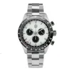 Sport Outdoor 316 Edelstahl Panda Chronograph Zifferblatt Saphirglas Quarz Tauchen leuchtende Uhr