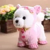 Barn Sound Interactive Dog Electronic Toys Plush Puppy Pet Walk Bark Robot Dog Toys for Children Boys Girls Birthday Presents LJ201102179