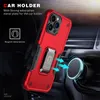 Shockproof Case Armor Militaire Drop Beschermende Ring Houder Magneet Case Cover voor iPhone 15 14 13 12 14 Pro Max XR XS Max 12 13 Mini 11Pro Back Cover
