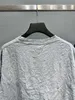Lyxdesigners herr- och kvinnors ärm Sportkläder Set Shirt Rätt version av familjens nya krokbokstavslovers OS Casual Split Creed Short Sleeve T-shirt