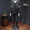 2023 Yeni Lüks Erkekler Ceket Erkek Ceket Tasarımcısı Erkekler Ceket İlkbahar ve Sonbahar Moda Sporları Rüzgar Dergisi Sıradan Fermuar Ceket Giysileri
