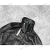 Men's Jackets 2022 Arnodefrance Autumn Winter ADF Leather Functional Tooling Zipper Jacket Coat Black M-XL T231123