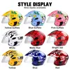 Cylling Caps Masks Motorcycle Motorcycle Hełm Motos Protection Carton Helmy dla dzieci 39 lat Dziecko Motocross Scooter Sports 231122