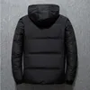 Jaquetas masculinas jaqueta de inverno homens de alta qualidade moda casual para baixo casaco capuz grosso quente pato branco masculino parkas outerwear 231122