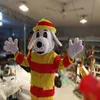 Fireman fire dog mascot costume Adult Size 281V