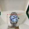 Großhandel 21 Style BPF Maker Herrenuhr 40mm 228235 228236 228238 Blaues römisches Zifferblatt Uhren Saphirglas 2813 Automatische mechanische Bewegung Herrenarmbanduhren