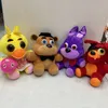 Fabryka hurtowa 25 cm 38 Style Pięć nocy w Freddy's Plush Toys Duck Bear Fox Rabbit FNAf film Peripheral Doll Doll Prezenty