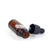 Thick Brown Glass Dropper Bottles Amber 10ml 15ml 20ml 30ml Perfume Essential Oil Cosmetic Container Packaging SN4515