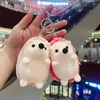 Keychains super schattige pluche hedgehog -poppen sleutelhanger