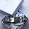 Bracelets à maillons, bracelet de montre minimaliste européen et américain, en acier titane