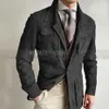 Mélanges pour hommes Puffa veste en daim Vintage Punk vêtements d'extérieur sur mesure manteau décontracté Bombers vestes Y2k vêtements de luxe militaire 231123