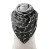 Scarves Soft Warm Women Button Casual Shawls Printing Wrap Scarf Foulard Headband Winter Thick Scarfs Pashmina Hijabs