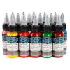 Tattoo Inks Ink Set 60 Complete Colors Pigment Kit 1Oz 30Ml Supply For Drop Delivery Health Beauty Tattoos Body Art Dhgvz