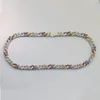 Chains 2023 Sell Necklace Fashion Luxury Silver Jewelry Natural Yellow Sapphire Ruby And Can Be Customized