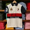 2023S Classic New Short Sleeve Polos Shirt Men's Luxury Accessories Casual Cotton Embroidery Stor Red Blue Green White Splice S-5XL