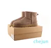 Stiefel Tasman Cali Wave Sport Herren Damen Kastanien-Senfsamen-Slides Australian Mini Boot Slipper Fur Slides winddicht