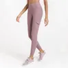 Joga legginsy nić gimnastyczne ubrania na gimnastyczne ubrania Kobiety legginsy Kieszonkowe spodnie jogi Elastyczne ciasne sporty do biegania leggins