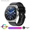 Zegarek Smart Watch HK46 Okrągły ekran 1,36-calowy Obsługa Offline Płatność Bluetooth Call Sport Tracker Tracker Wodoodporny Smart Watchq231123