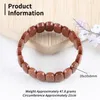 Strand Wholesale Red Sand Sun Sitara Bracciale con perline Pietra Regalo per lei Perfetto