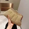 Evening Bags HIGHREAL Luxury Clutch Bag Dress Wedding Bride Handbag Shiny Design Party Banquet Lady Portable Purse 231123