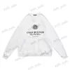 Felpe con cappuccio da uomo Felpe Cole Buxton CB Arrivo Felpe in cotone Stampa di lettere Materiale in spugna Cappotto Oversize Nero Bianco Uomo Donna O-Collo Manica lunga T231123