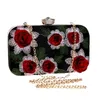 Flower Evening Clutch torebki luksusowe bankiety torebka ślubna małe torebki dla kobiet