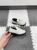 Märke barn skor metall logotyp dekoration småbarn sneakers baby produktstorlek 26-35 box förpackning snörning flicka pojke klänning skor nov25