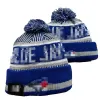 Toronto Beanie Blue Jays Vailies Północnoamerykańska drużyna baseballowa Patch Patch Winter Wool Sport Knit Hat Caps A1