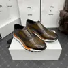 Nieuwste collectie heren designer lederen loafers loafers schoenen EU MAAT 39-46