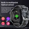 Relojes de pulsera Reloj inteligente militar resistente y duradero Ip68 Impermeable 2.01 '' Pantalla HD Reloj inteligente de voz Bluetooth para Android IOS XIAOMIQ231123