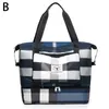 Duffel Bags Large Capacity Foldable Travel Bag Dry Wet Separated Waterproof Lightweight Duffle Sports Oxford Stripes X1R3