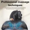 Nekkussen masseren Elektrische schouder-nekmassage Pijnbestrijding Deep Tissue Shiatsu Trillingen Gezondheidszorg Massagekussen met warmte Q231123