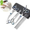 New New Safty Pet Grooming Scissors Round Head Professional Stainless Steel Scissors for Cutting Dog Hair Pets Shears Animal Cutter