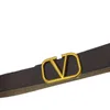 22% OFF Belt Designer New Women's leather decoration dress generation letter buckle small V thin belt jeans with hair