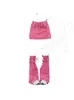 Skirts 2023 Summer Women's Pink Denim Skirt Elegant 2000s Girls Kawaii Punk A line Mini Harajuku Vintage 90s Jean Fashion 231123