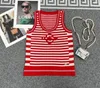 season 5 Women's Tanks Camis stripes Knitted vest Sexy sleeveless sweater tank top