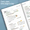 Planner Notebook 352 Pages Weekly Notepad Agenda Goal Habit Schedules Journal Notebooks Office School Supplies