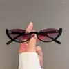 Zonnebril Originele Mode Cat Eye Heren Half Frame UV Beschikbare kleur Dames