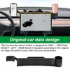 Organizador de carros portador de telefone Mount Multifuncional Uso para carros de painel Copo Glass de sol com silicone sem deslizamento