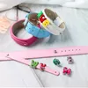 Bracelet 100 Bracelet Bracelet 18mm Largeur 21cm Avec Ceinture 8mm Bijoux DIY Fit Slide Charms Lettres Alphabet Couleurs Aléatoires Pour Femmes Cadeau