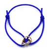 Bracciale da uomo Bracciali a catena designer gioielli braccialetto di lusso Bracciale regolabile con perline nere moda designer per donna braccialetti per uomo L2