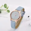 Relógios de pulso Glitter Ladies Quartz Watch Fashion Belt Creative Creative Fosted Frosted Three Litdle Dial Feminino Simples