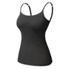 Damesjaberse vrouwen shapewear slanke bovenste bra cami tanktop met ingebouwde body shaper ondergoed ondergoed slankvest corset