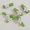 Other Event Party Supplies 10pcs Christmas Wooden Clips Year Decoration Po Wall Clip DIY Ornaments Decorations for Home Xmas Tree 230422