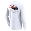 Formule 1 Logo T-shirt 2023 F1 T-shirt à manches longues pour hommes Été Courses en plein air Sports extrêmes T-shirts respirants Maillot de motocross